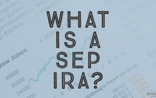 You get one check to last the rest of your life when you retire - a SEP IRA can make sure you won't outlive that check!