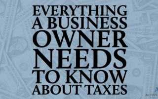 Don't forget about your taxes! Have a plan for how to tackle your business taxes and stick to it.